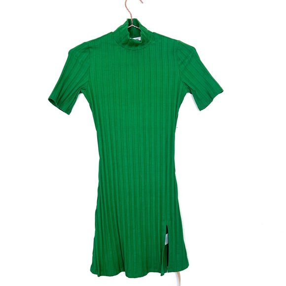 Reformation Green Mini Dress - Picture 4 of 8
